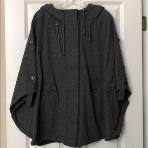 Sebby Gray Utility Cape